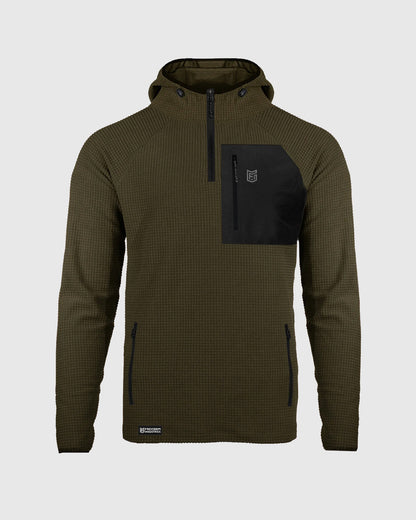 F.I V2 Radiase Thermal Grid Fleece - Pocket Zip Hoody